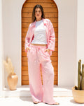 Linen Pants In Pink