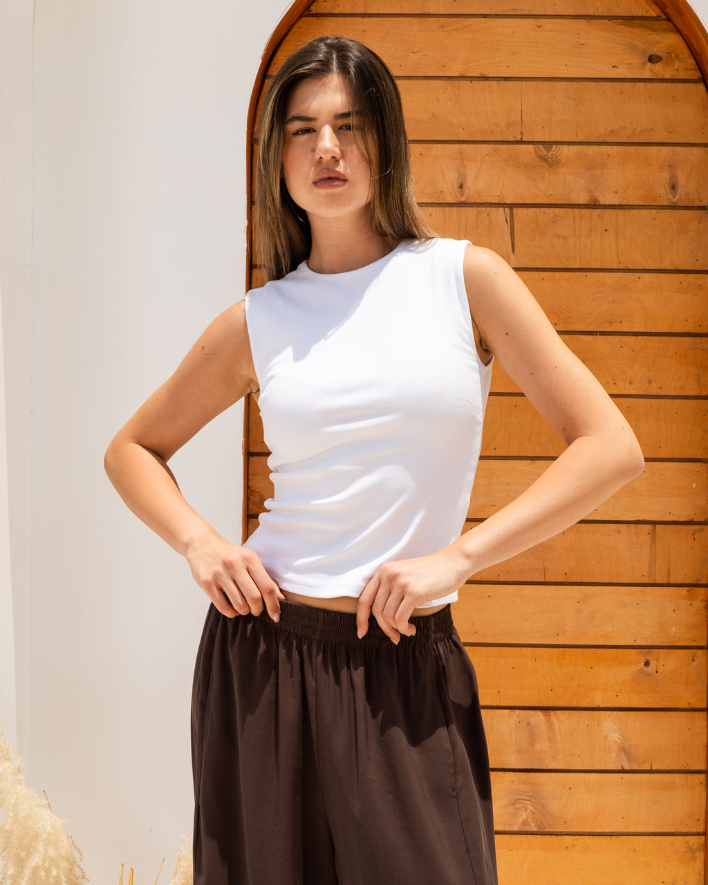 Balloon Pants In Brown