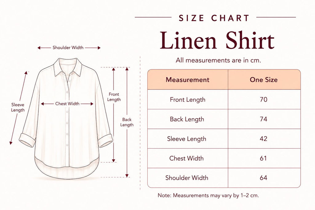 Linen Shirt In White